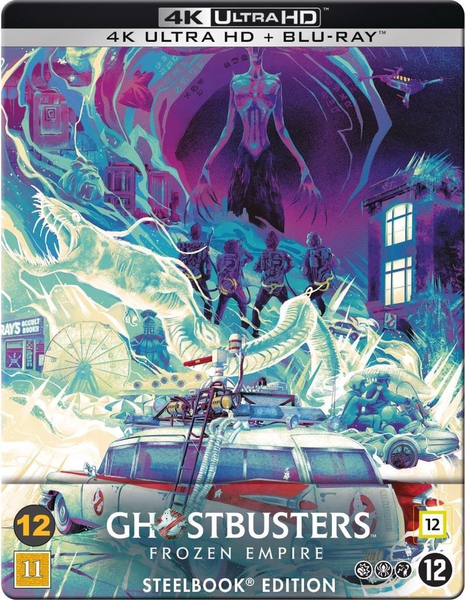 Ghostbusters - Frozen Empire (4K Ultra HD Blu-ray) (Limited Edition) (Steelbook)-