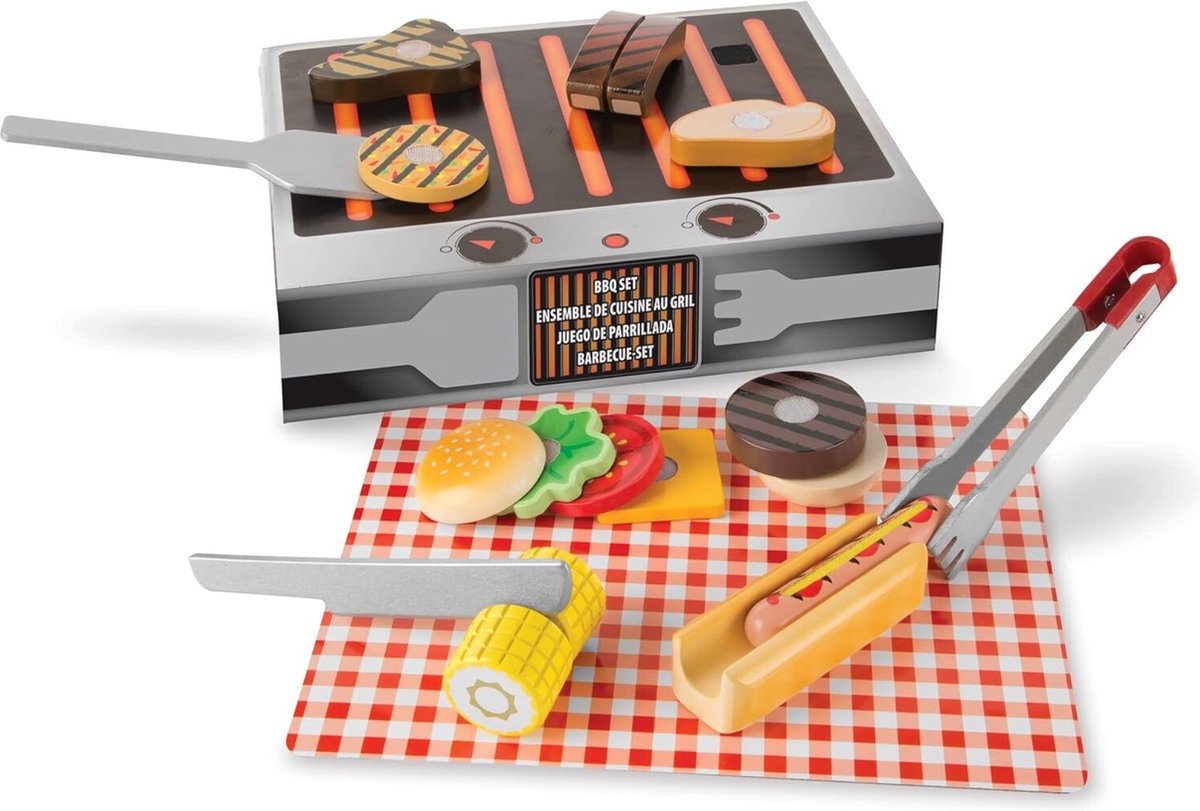 Speelgoed bbq - Speelgoed Barbecue - Kinder bbq - Kinder Barbecue - bbq Kinderen