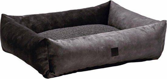 Designed by Lotte Yndis - Hondenmand - Antraciet - 80x70x22 cm