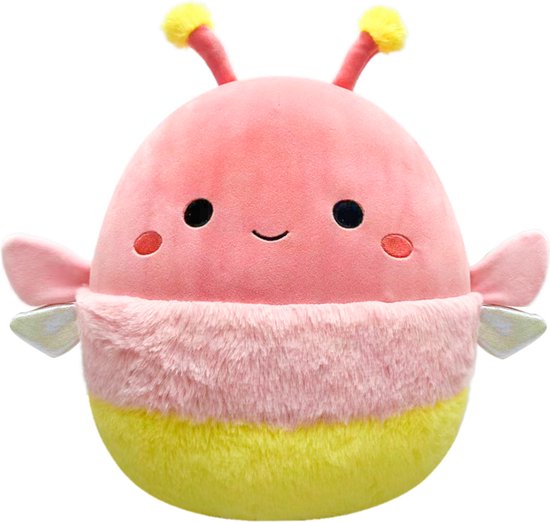 Squishmallows - Apollo - Coral Firefly W/Pink and Yellow