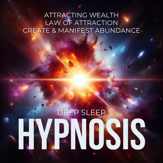 Sleep Hypnosis For Attracting Wealth (Law of Attraction, Cre ... - cover