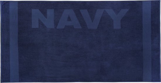 NAVY Strandlaken - 100x200 - Donkerblauw