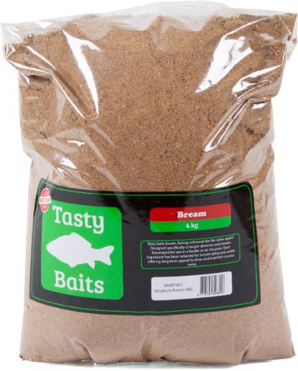 Eurocatch Tasty Baits - Brasem Compleet Lokvoer - 4kg Witvis - Kant en Klaar