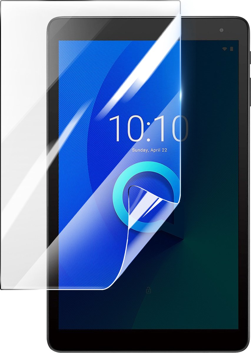 3mk, Geschikt voor Alcatel 1T 10'', Schokbestendige Hydrogel Screenprotector, Transparant