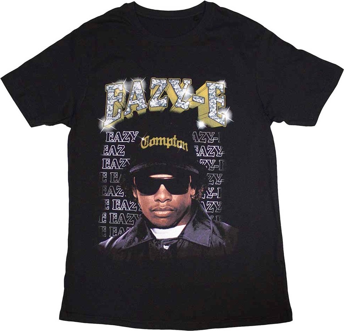Eazy-E - Compton Heren T-shirt - M - Zwart
