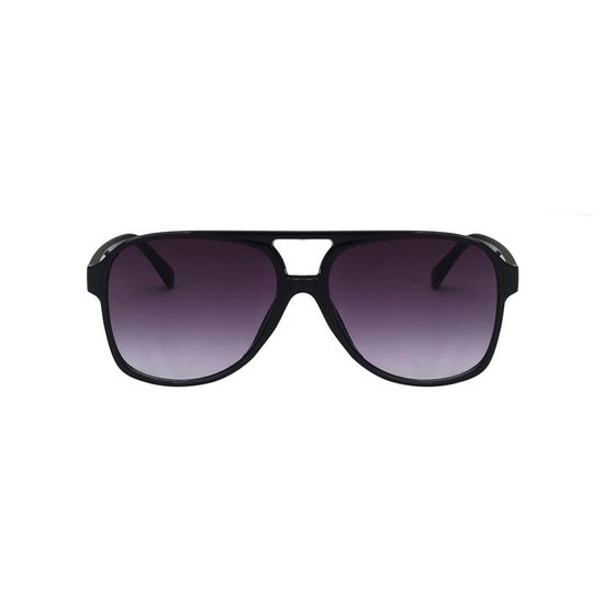 Pilotenbril - Zonnebrillen - Festival bril - Rave bril - Glasses - Classic model - Zwart - Zwarte glazen van Pilot — afbeelding 4