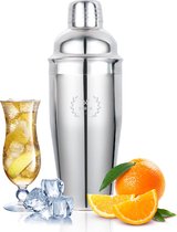 Sybra Cocktail Shaker - Cocktail shaker 750ML - Roestvrijstaal - Geschenkverpakking