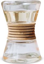 Hourglass Geurverspreider Zonder Water - Zandloper - Draadloos - Stille Diffuser - Aromatherapie - Hout - Glas