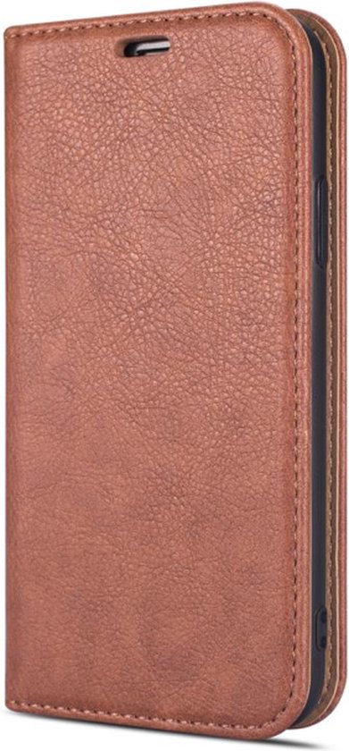 Hoesje Gechikt voor Samsung Galaxy S10 plus Rico Vitello Magnetische Wallet case/book case/hoesje kleur Bruin