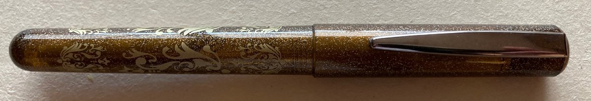 Inoxcrom – vulpen – bruin glitter