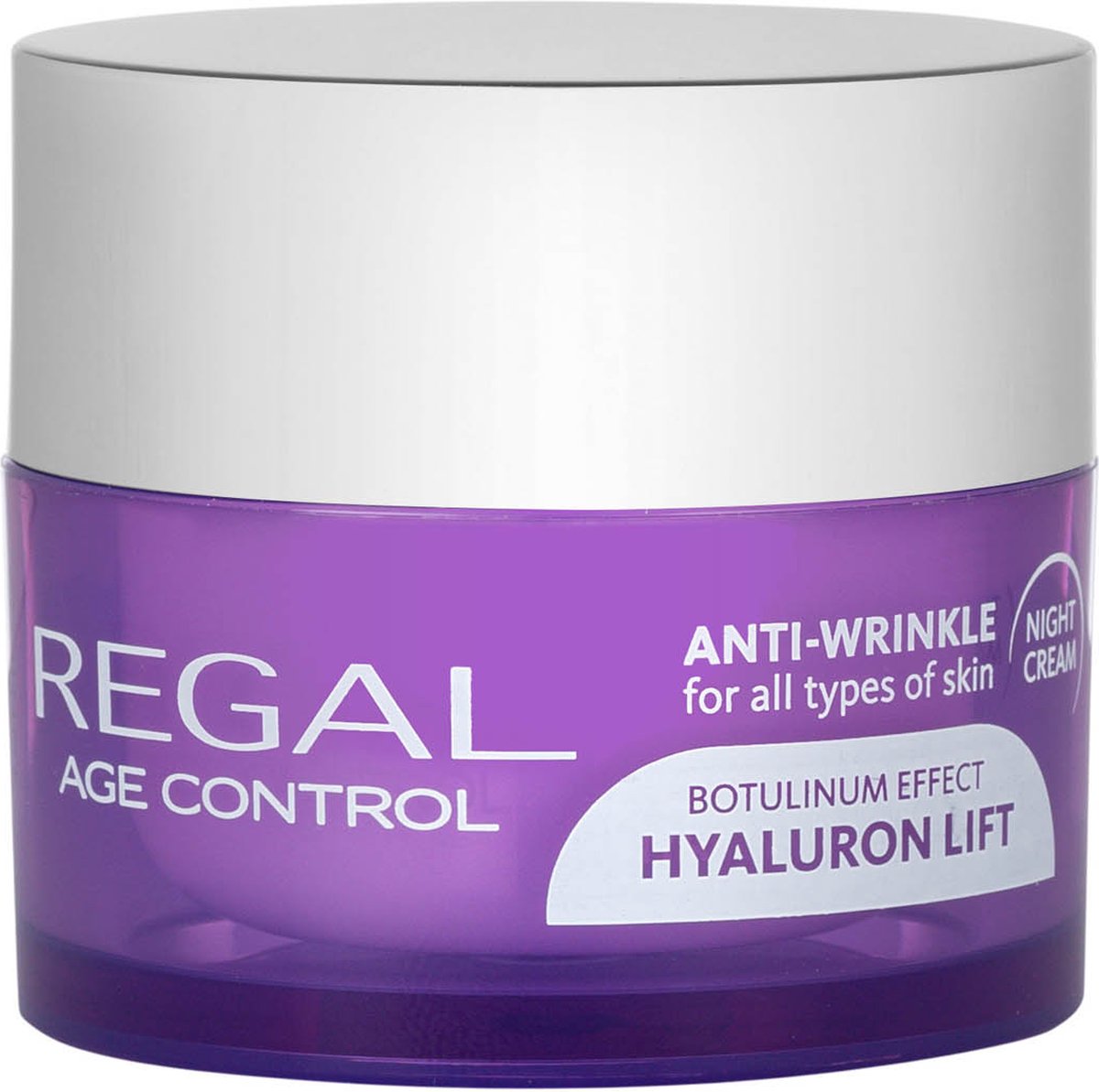 Regal Age Control Nachtcrème - Anti Rimpel - Botox Effect & Hyaluron Lifting - Nachtcrème Voor Vrouwen - 45ML