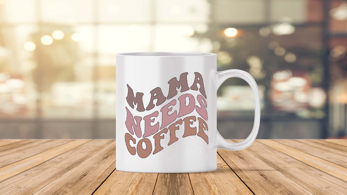 Mok Mama needs coffee -best mom forever - Beste moeder ter wereld - liefde - cute - moederdag
