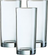 Verres à long drink Arcoroc - set 12x pièces - 270 ml - verre - transparent