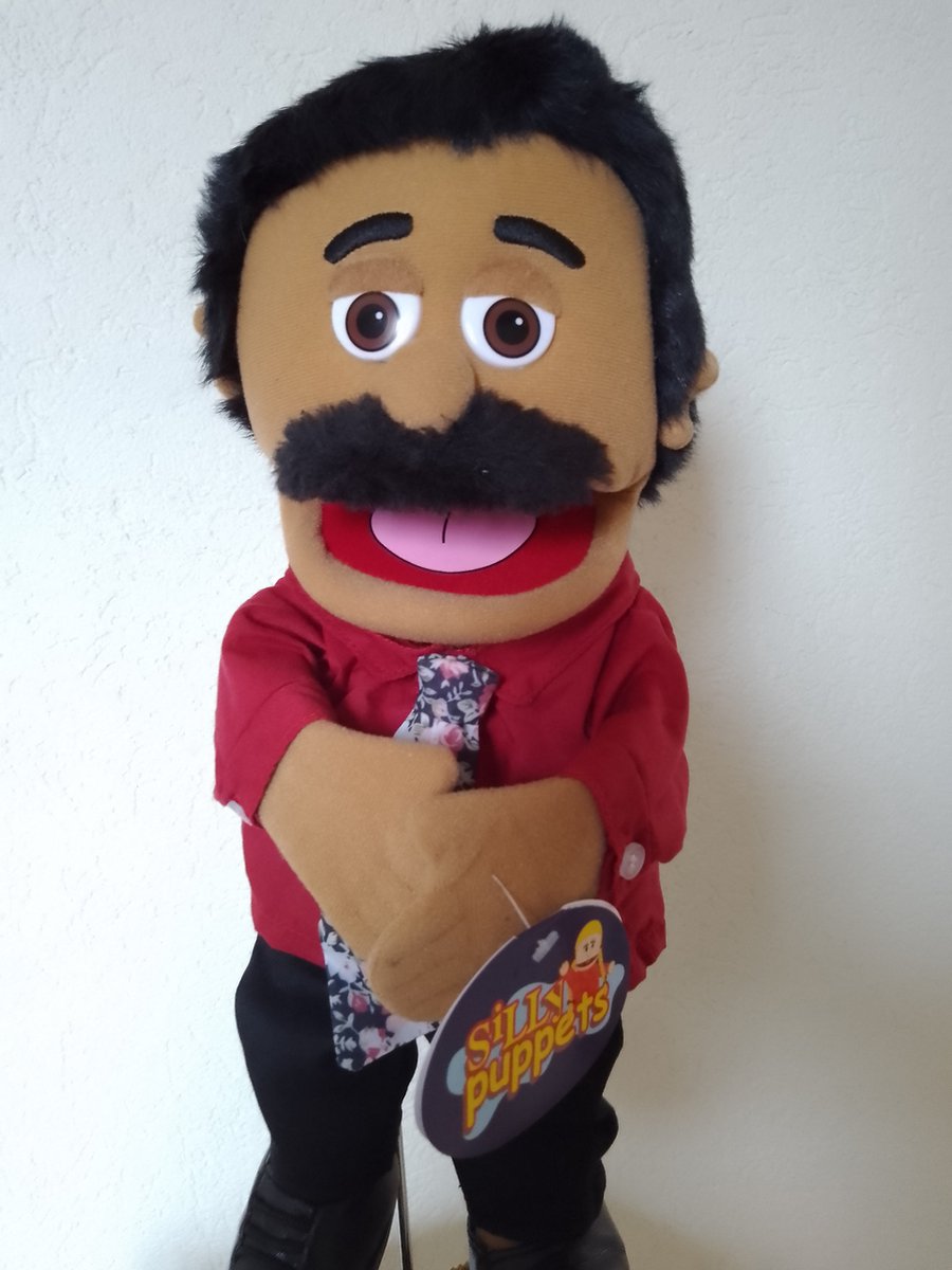 Sillypuppets - Handpop Carlos - 35 cm