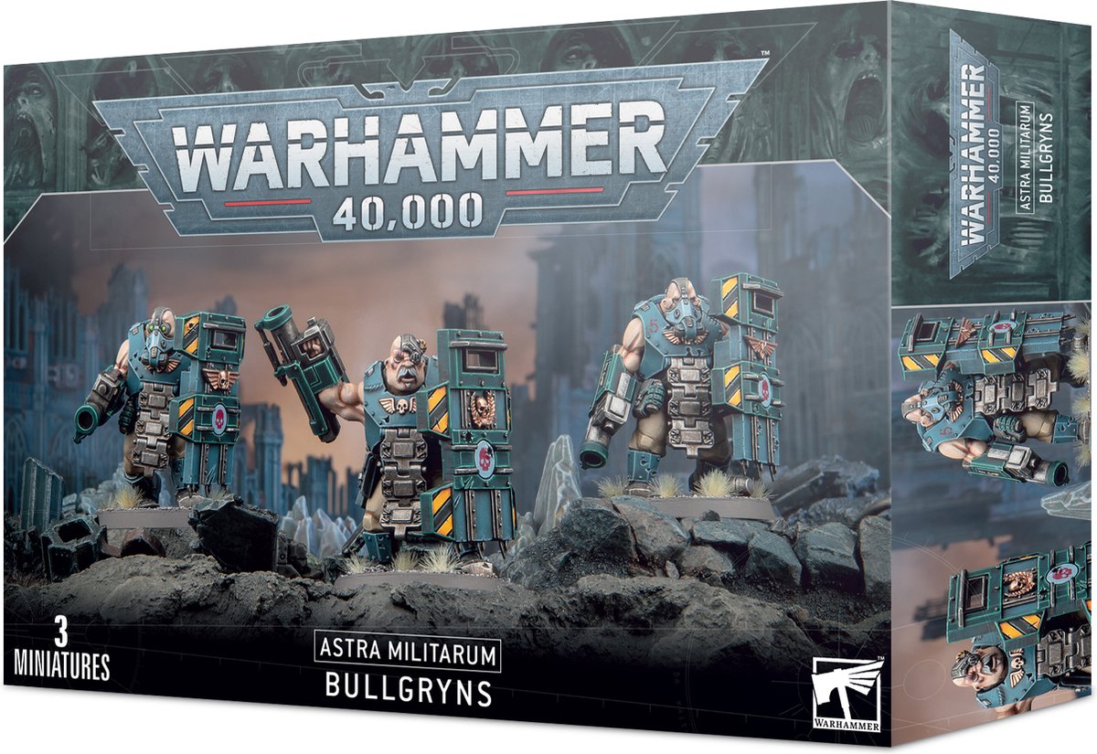 Warhammer 40.000 Astra Militarum Auxilla Bullgryns - Games Workshop