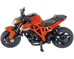Siku 1384, KTM 1290 Super Duke R Motor Oranje, Metaal/Kunststof