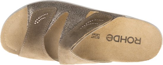 Rohde dames slipper 6542 zwart - Boudesteyn voetzorg