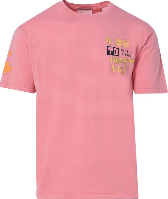 T-shirts korte mouw blauw Scotch & Soda
