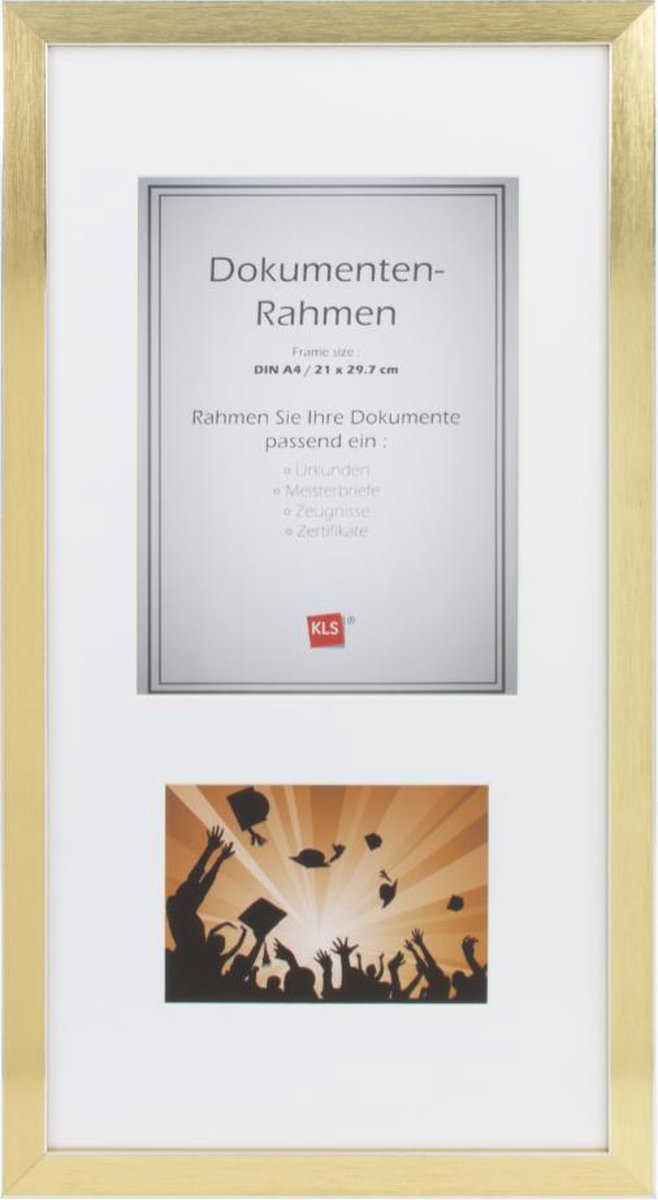 Fotolijst - Henzo - Silverlining - A4 formaat - Goud