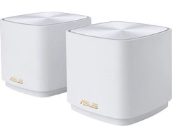 ASUS ZenWiFi XD4 Plus – AiMesh – Mesh Wifi – Wit – 2-pack – Wandmontage