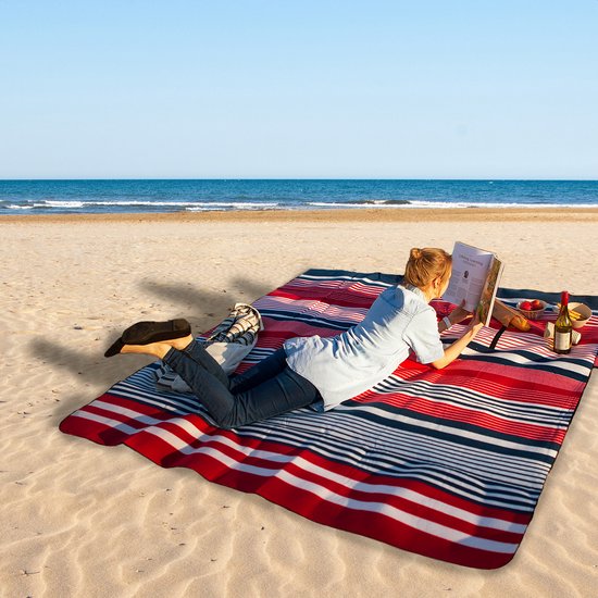Couverture de pique-nique TravelMore XXL - Imperméable - Jeté 200 x 200 cm