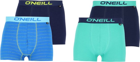 O'Neill Premium - Heren Boxershorts - 4-pack - Blue