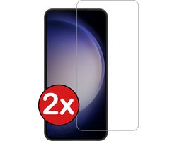 Screenprotector - 2 Stuks - Geschikt voor Samsung Galaxy S23 Plus - Volledige Dekking - Beschermglas - Gehard Glas - Tempered Glass - Screen Protector