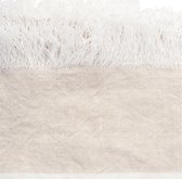 Passion for Linen plaid Kate natural-off white - 135x260 cm