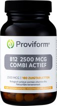 Proviform Vitamine B12 2500 mcg combi actief (180zt)