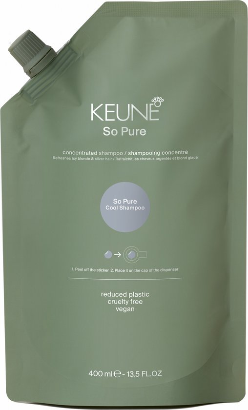 Keune So Pure Cool Shampoo Refill 400 ml