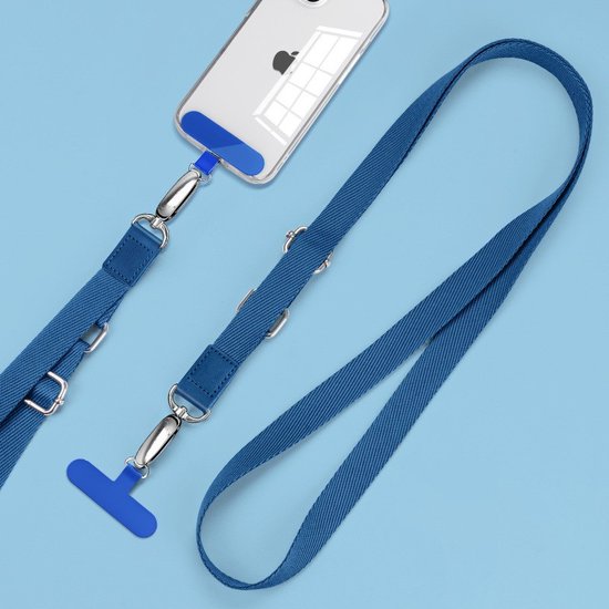 Universele telefoonketting, verstelbare telefoonband om te