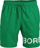 Björn Borg - Swim Shorts Sheldon Black Beauty - Heren - Zwembroek - Maat M - Donker Groen