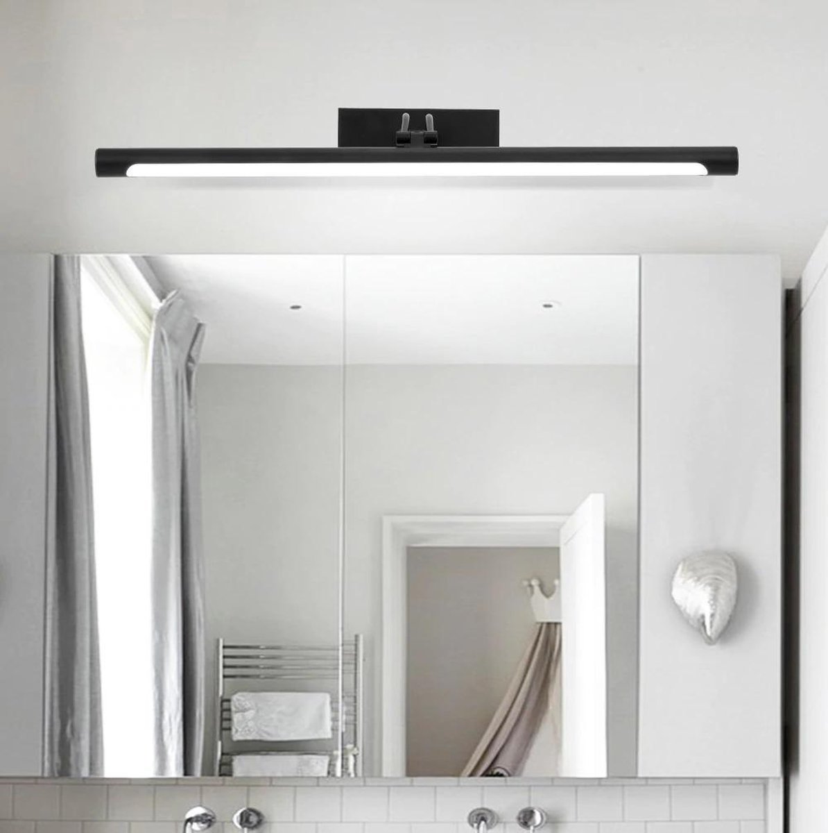 Home Eclairage miroir LED 40 cm - Lampe miroir - 3500K - Eclairage miroir  salle de