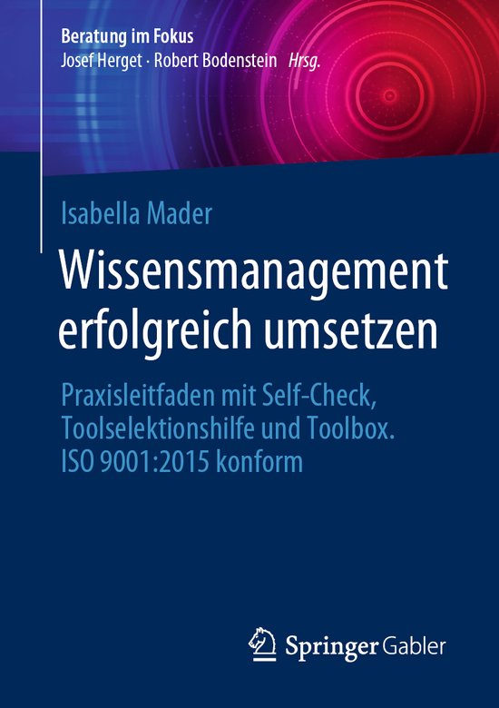 Beratung im Fokus- Wissensmanagement erfolgreich umsetzen - cover