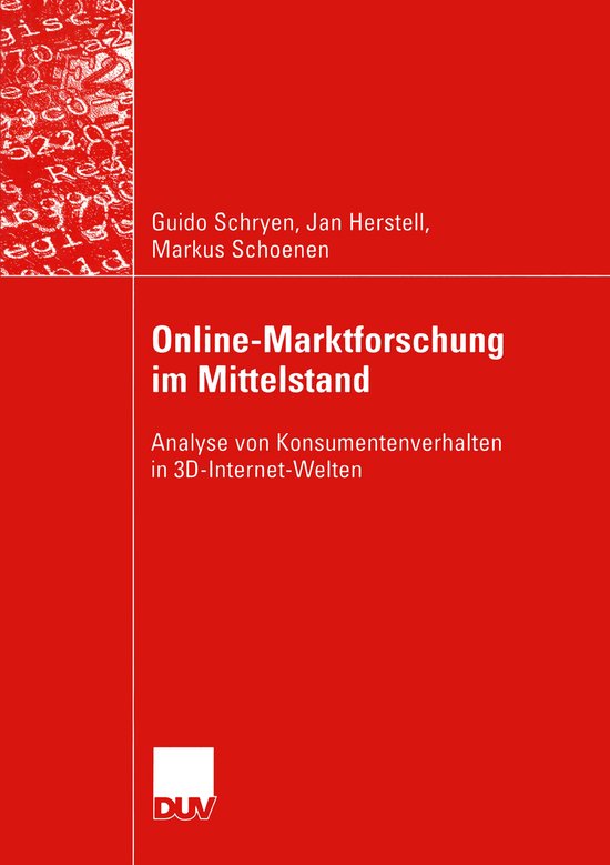 Wirtschaftsinformatik- Online-Marktforschung im Mittelstand - cover