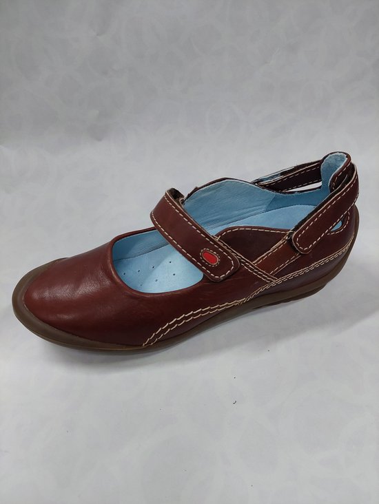 WOLKY 1460 / Moody / mocassins velcro / marron / taille 36