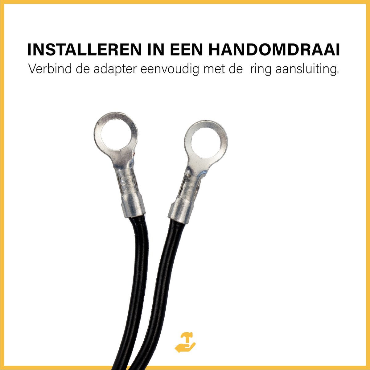 Tool Meister BA48 - 24V/2A AC/AC Adapter voor Eufy Smart Deurbel - 48VA (48W) Universele Beltransformator - Beltrafo - Transformator - Op Maat voor Eufy - 5 Meter Kabel- – foto 6