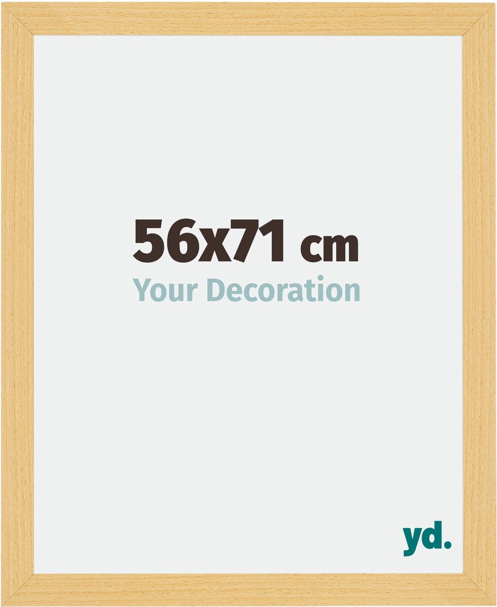 yd. Your Decoration - Fotolijst 56x71 cm - MDF - Beuken Decor - Mura