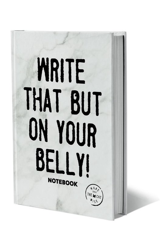 Notitieboek A5 - MTTCW - Make that the cat wise - Hardcover