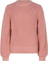 Meisjes trui gebreid fancy - Blush roze