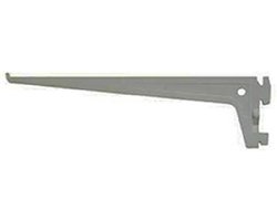 Drager Element enkel 2-haaks sys 50 staal wit 40cm 10105-00601