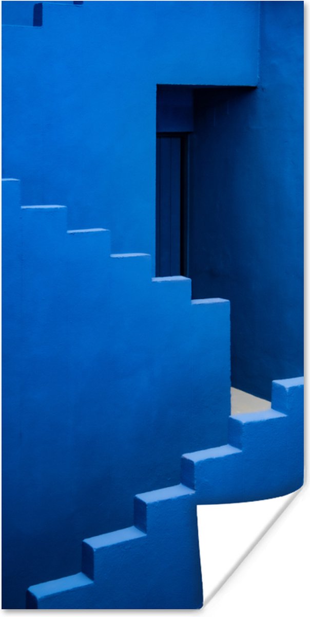 Blauw - Trap - Architectuur - Gebouw
