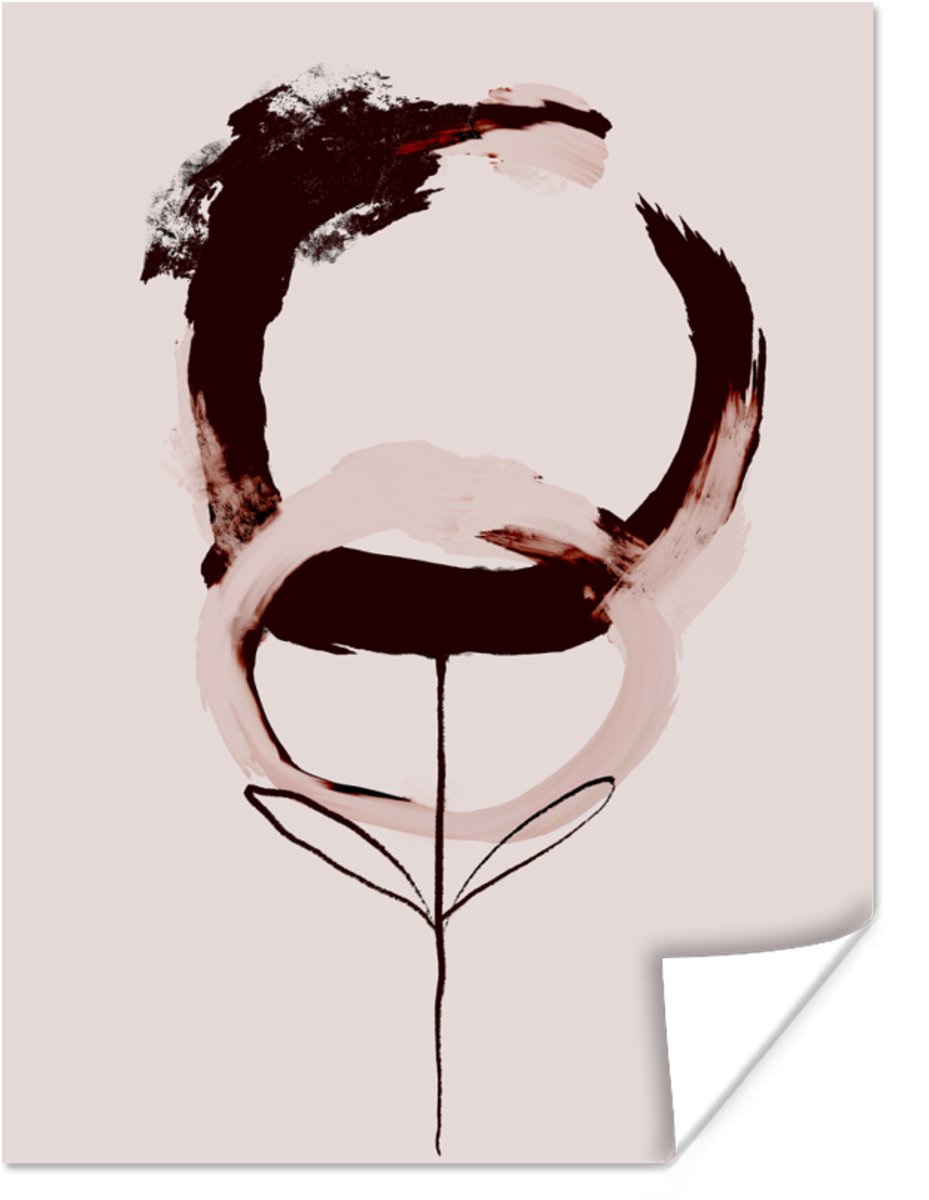 Abstract - Bloem - Koffie - Pastel