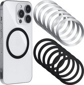 Vitalify® 2 pièces anneau en métal pour chargeur sans fil Magsafe pour iPhone 14 13 12 11 autocollant en métal support de voiture magnétique