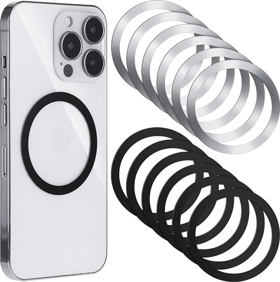 Support magnétique avec anneau pour iPhone MagSafe
