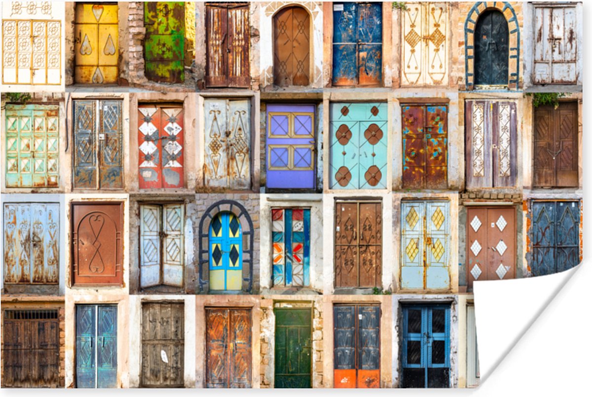 Deuren - Architectuur - Vintage - Collage