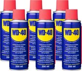 WD-40 Multi-Use Product Classic - 1200ml (6 x 200ml) - Multispray - Smeermiddel, Anti-Roest en Anti-Corrosie