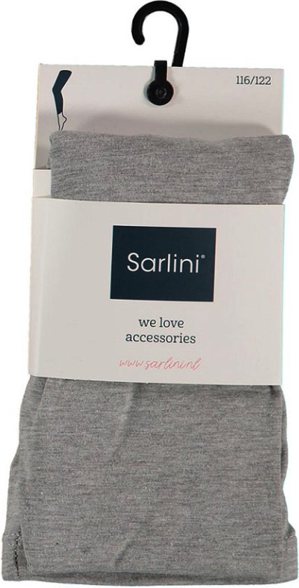 Sarlini - Legging - Girls - Grijs - Basic - Cotton - Maat 128/134