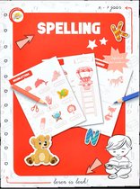 Leren Spellen / - Spelling Oefenen - Oefenboek - Schrijf schrift - School - - 6/7 jaar - Toy Universe - Stickerboek - Stickers