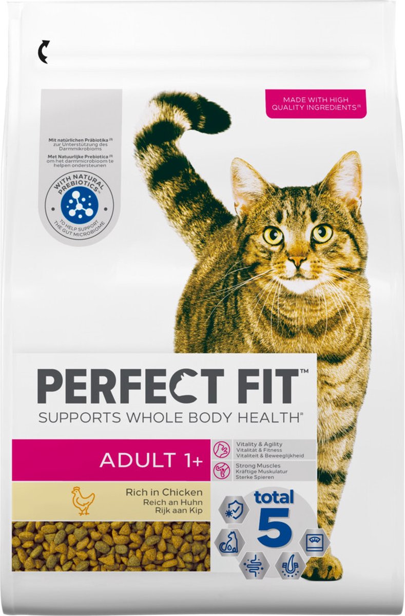 Perfect Fit Perfect Fit Adult - Kattenbrokken - Kip - 3 x 2.8 kg